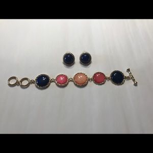 Bracelet and Earrings set